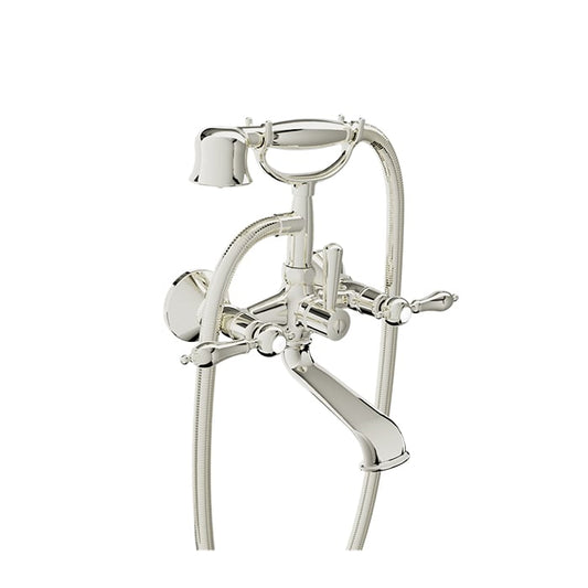 Baril Ralph B18 Wall-Mounted Tub-Shower Mixer B18-1201-01 - Polished Nickel