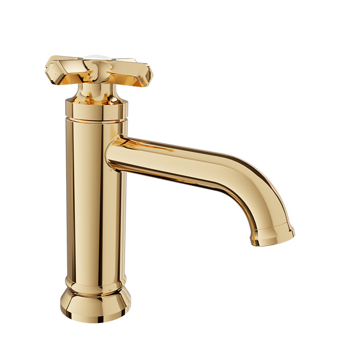 Baril Beaumont B20 Single-Hole Lavaroty Faucet, Drain Included