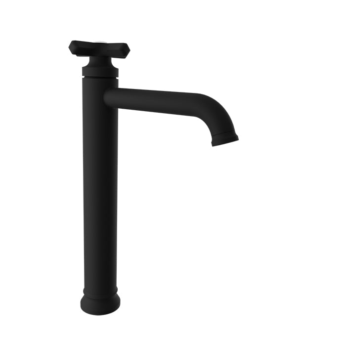 Baril Beaumont B20 High Single-Hole Lavatory Faucet, Drain Not Included, B20-1022-00L