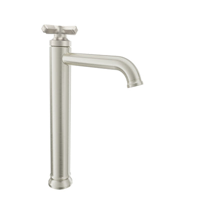 Baril Beaumont B20 High Single-Hole Lavatory Faucet, Drain Not Included, B20-1022-00L