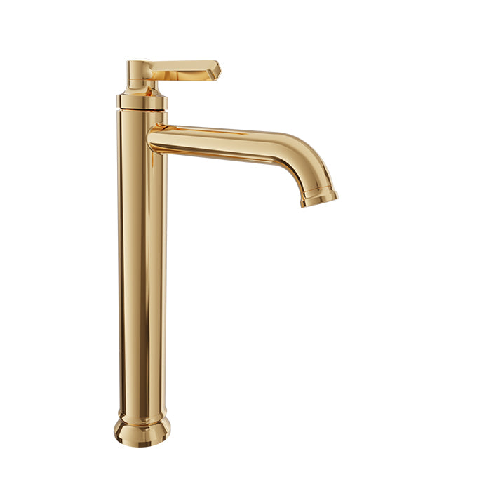 Baril Beaumont B20 High Single-Hole Lavatory Faucet, Drain Not Included, B20-1024-00L