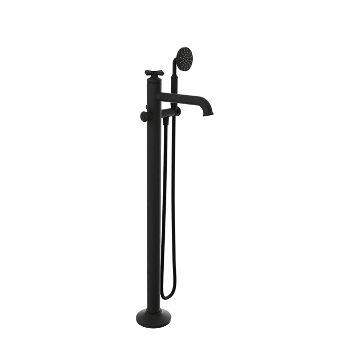 Baril Beaumont B20 Floor-Mounted Tub Filler With Hand Shower - B20-1102-00