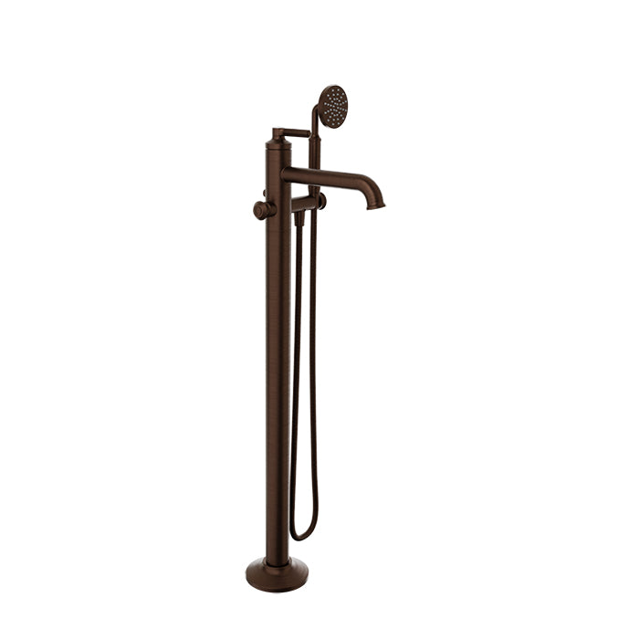 Baril Beaumont B20 Floor-Mounted Tub Filler With Hand Shower - B20-1104-00