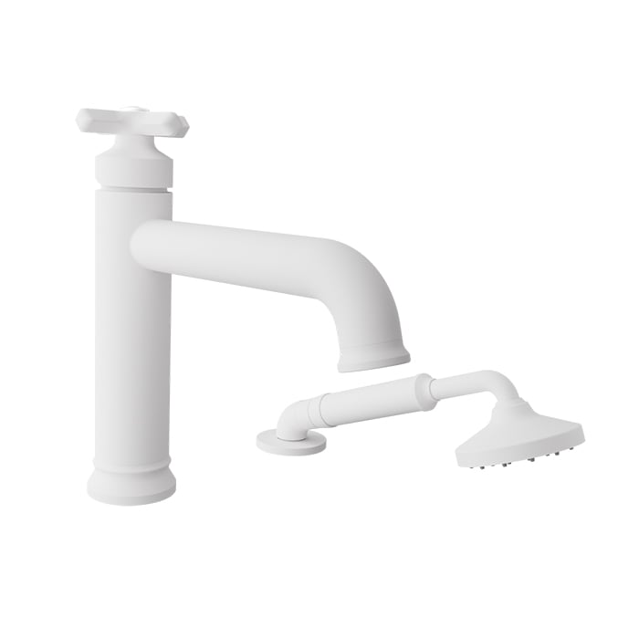 Baril Beaumont B20 2-Piece Tub Filler With Hand Shower - B20-1248-00