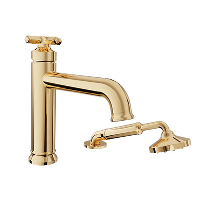 Baril Beaumont B20 2-Piece Tub Filler With Hand Shower - B20-1248-00
