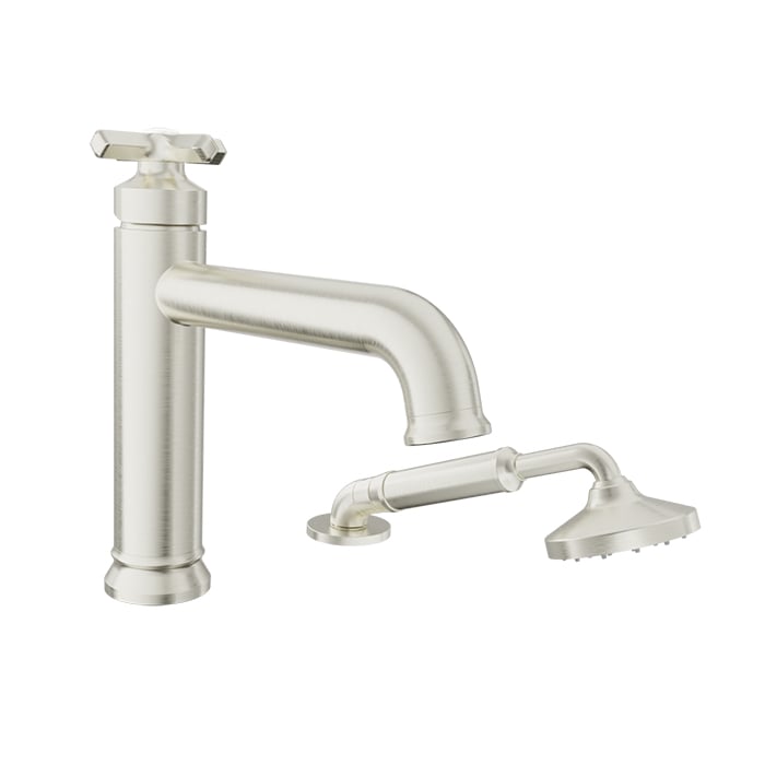 Baril Beaumont B20 2-Piece Tub Filler With Hand Shower - B20-1248-00