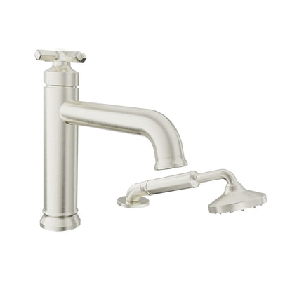 Baril Beaumont B20 2-Piece Tub Filler With Hand Shower - B20-1248-00