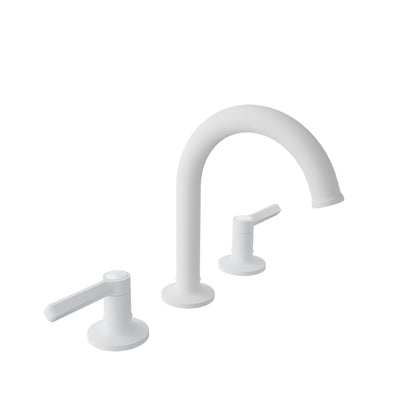 Baril Beaumont B20 8" C/C Lavatory Faucet, Drain Included 1.2 GPM - Lever Handles