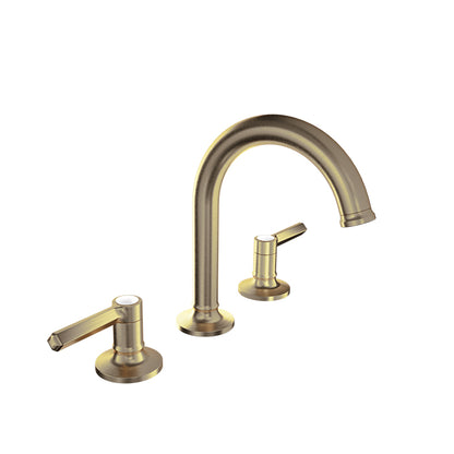 Baril Beaumont B20 8" C/C Lavatory Faucet, Drain Included 1.2 GPM - Lever Handles