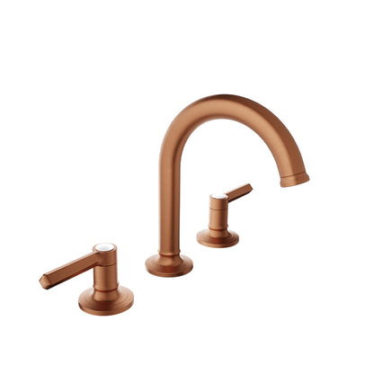 Baril Beaumont B20 8" C/C Lavatory Faucet, Drain Included 1.2 GPM - Lever Handles