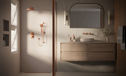 Baril Beaumont B20 Trim Only For Two Handles Wall-Mounted Lavatory Faucet, Drain Not Included T20-8042-00L