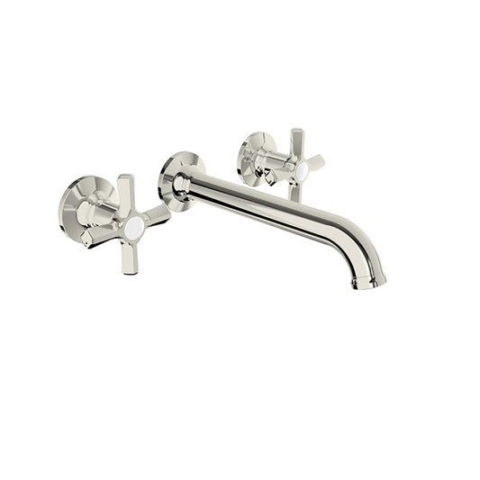 Baril Beaumont B20 Trim Only For Two Handles Wall-Mounted Lavatory Faucet, Drain Not Included T20-8042-00L