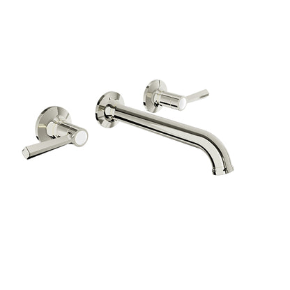 Baril Beaumont B20 Trim Only For Two Handles Wall-Mounted Lavatory Faucet, Drain Not Included T20-8044-00L