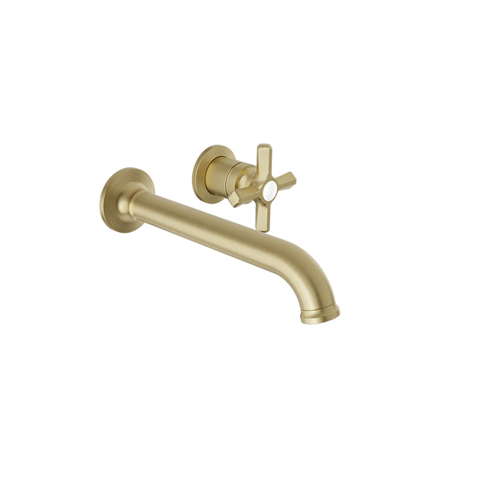 Baril Beaumont B20 Single Lever Wall-Mounted Lavatory Faucet, B20-8102-04L