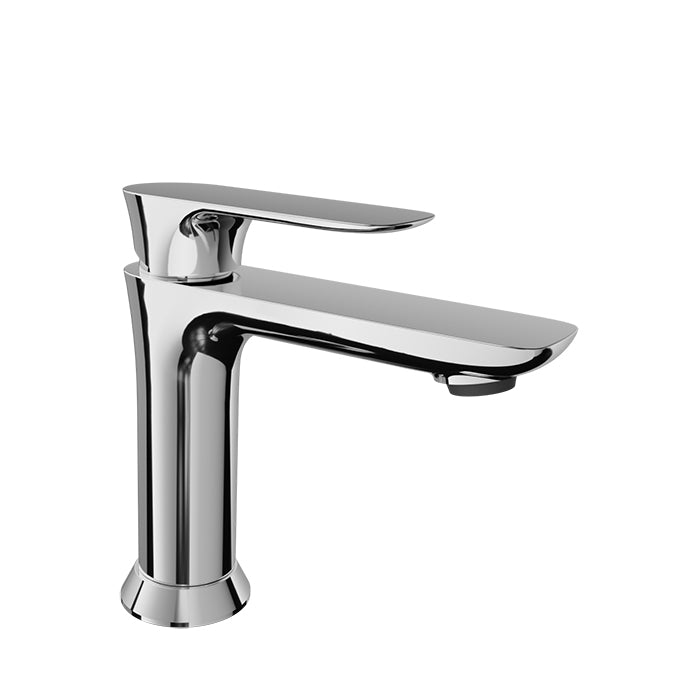 Baril Sens B45 Single-Hole Lavatory Faucet, Drain Included - Polished Chrome