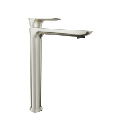Baril Sens B45 High Single-Hole Lavatory Faucet, Drain Not Included - Brushed Nickel