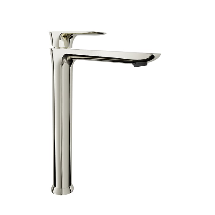 Baril Sens B45 High Single-Hole Lavatory Faucet, Drain Not Included - Polished Nickel