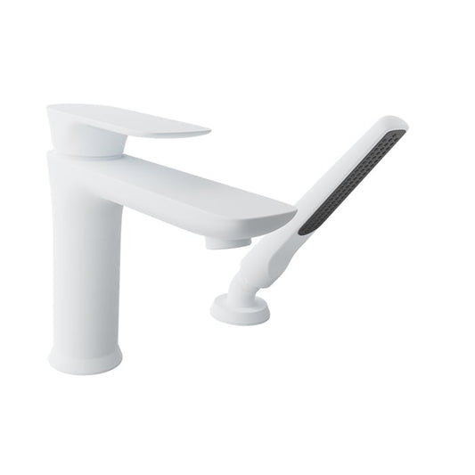Baril Sens B45 2-Piece Tub Filler With Hand Shower - White