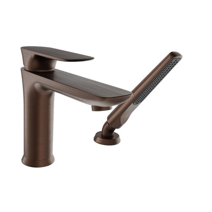 Baril Sens B45 2-Piece Tub Filler With Hand Shower - Venetian Bronze