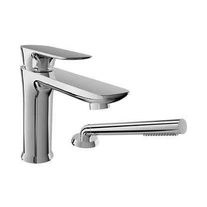 Baril Sens B45 2-Piece Tub Filler With Hand Shower - Polished Chrome