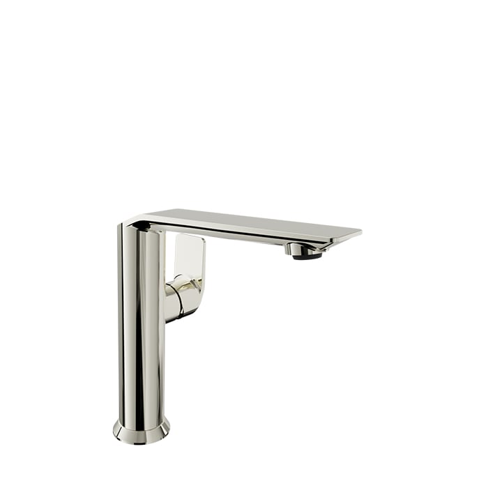 Baril Profile B46 Medium Single-Hole Lavatory Faucet, Drain Included - Polished Nickel