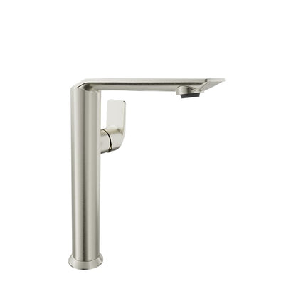 Baril Profile B46 High Single-Hole Lavatory Faucet, Drain Not Included - Brushed Nickel