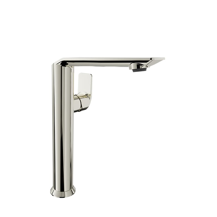 Baril Profile B46 High Single-Hole Lavatory Faucet, Drain Not Included - Polished Nickel