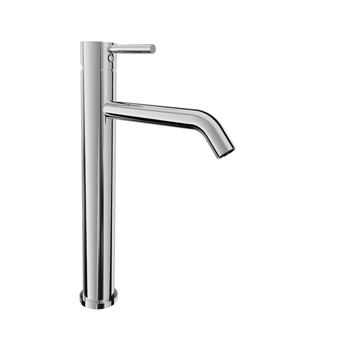 Robinet de lavabo monotrou haut Baril Zip B66, drain non inclus - B66-1020-00L