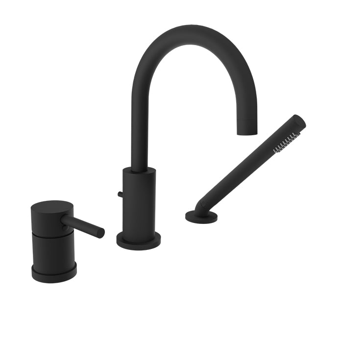 Robinet de baignoire 3 pièces Baril Zip B66 avec douchette à main - B66-1369-03
