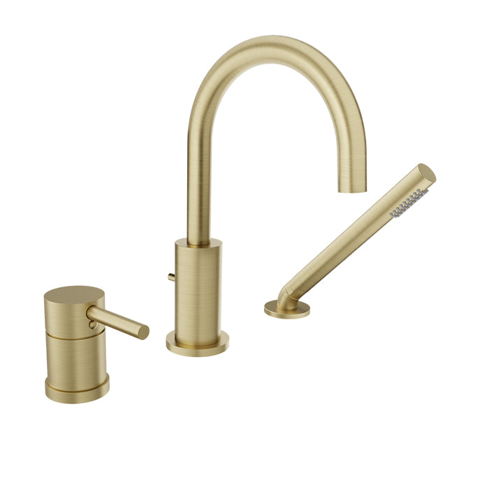 Robinet de baignoire 3 pièces Baril Zip B66 avec douchette à main - B66-1369-03