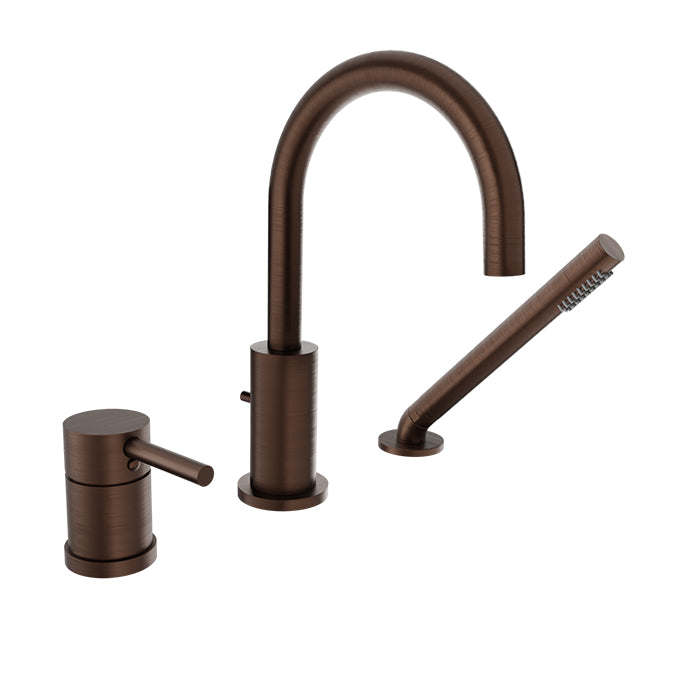 Robinet de baignoire 3 pièces Baril Zip B66 avec douchette à main - B66-1369-03
