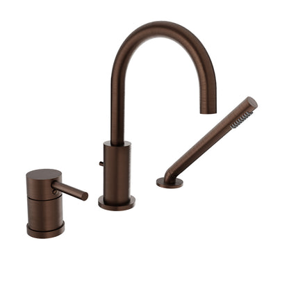 Robinet de baignoire 3 pièces Baril Zip B66 avec douchette à main - B66-1369-03