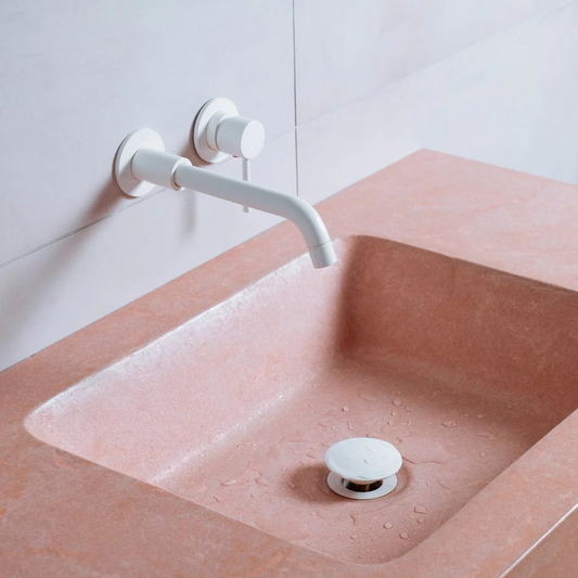 Robinet de lavabo mural monocommande Baril Zip B66, drain non inclus - B66-8100-04L