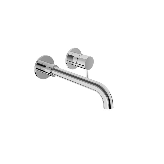 Baril Zip B66 Single-Lever Wall-Mounted Lavatory Faucet - Polished Chrome