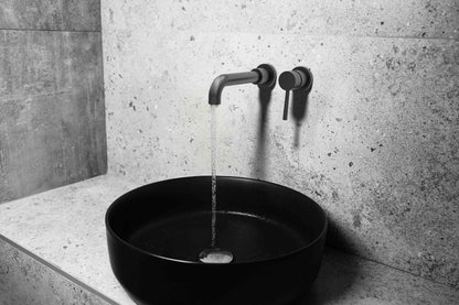 Robinet de lavabo mural monocommande Baril Zip B66, drain non inclus - B66-8100-04L