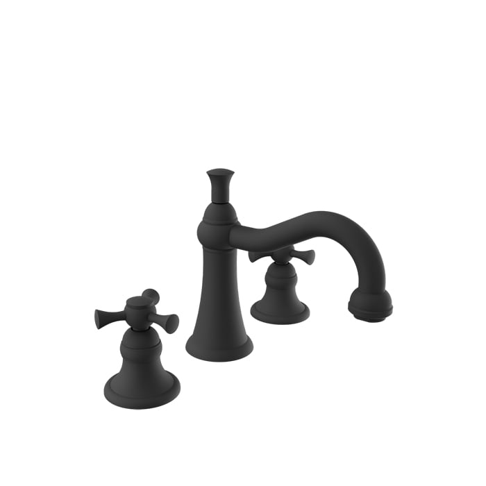 Baril Eva B71 8" Lavatory Faucet - Matte Black
