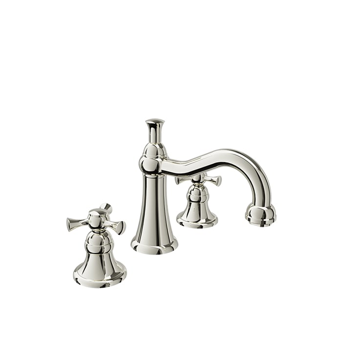 Baril Eva B71 8" Lavatory Faucet - Polished Nickel