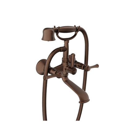 Baril Tradition B72 Wall-Mounted Tub Faucet - Venetian Bronze