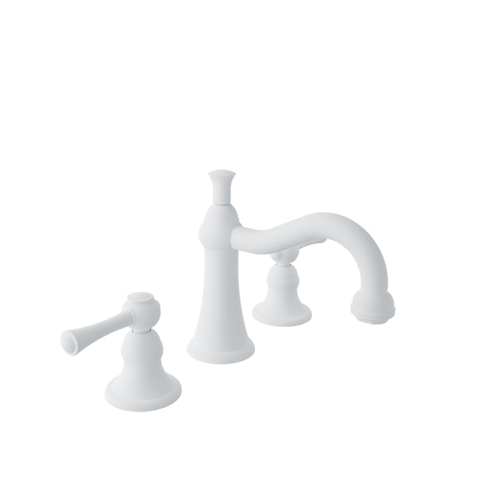 Baril Tradition B72 8" Lavatory Faucet - White