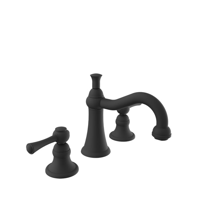 Baril Tradition B72 8" Lavatory Faucet - Matte Black