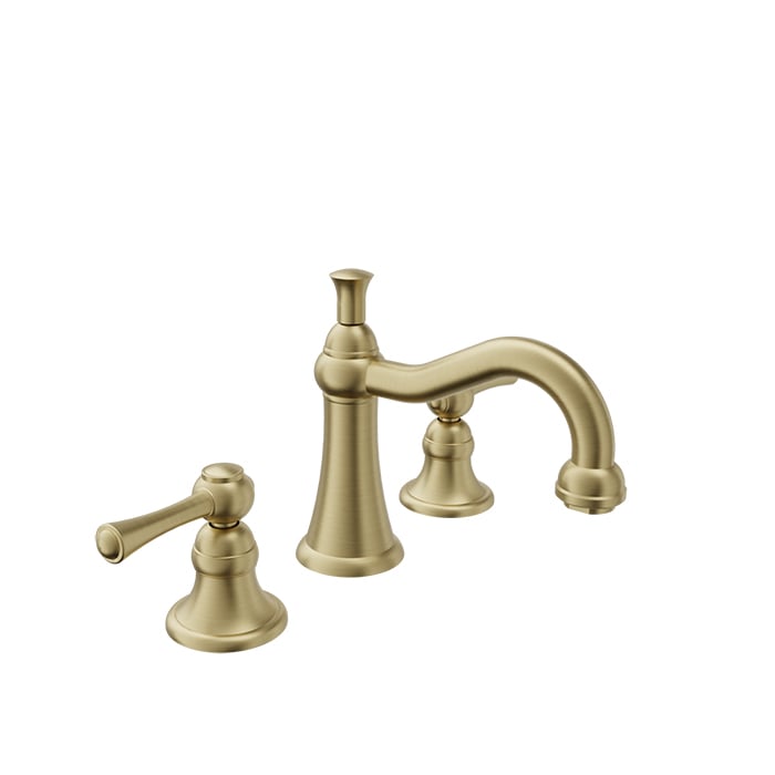 Baril Tradition B72 8" Lavatory Faucet - Satin Brass