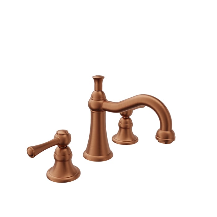 Baril Tradition B72 8" Lavatory Faucet - Satin Copper