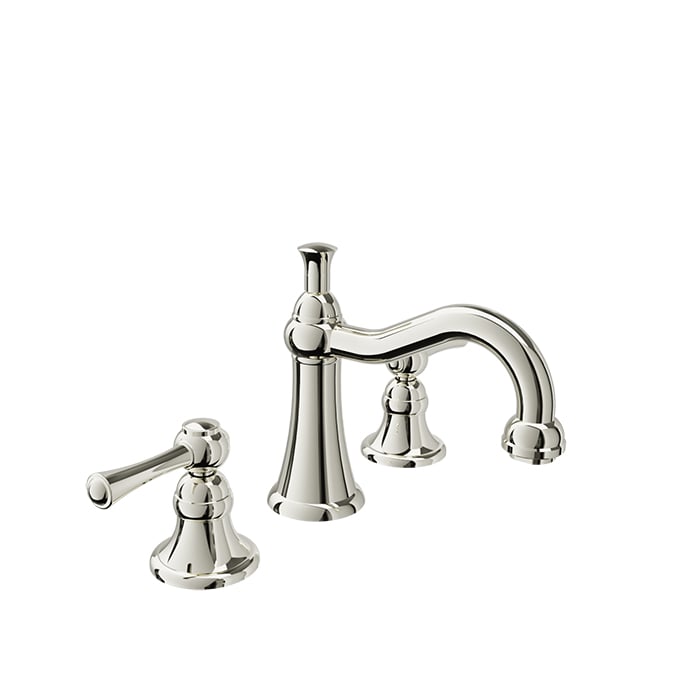 Baril Tradition B72 8" Lavatory Faucet - Polished Nickel