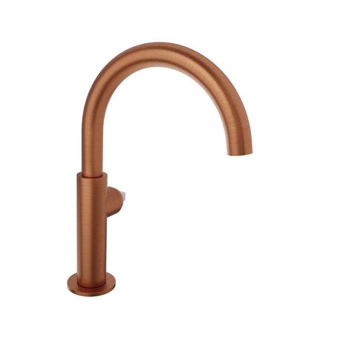 Baril Air B80 Single-Hole Lavatory Faucet B80-1031-1PL - Satin Copper