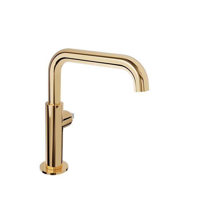 Baril Air B80 Single-Hole Lavatory Faucet B80-1032-1PL - Gold