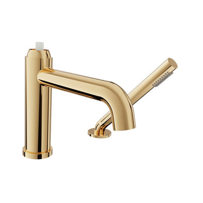 Baril Air B80 2-Piece Tub Filler With Hand Shower B80-1249-00 - Gold