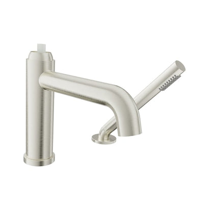 Baril Air B80 2-Piece Tub Filler With Hand Shower B80-1249-00 - Brushed Nickel