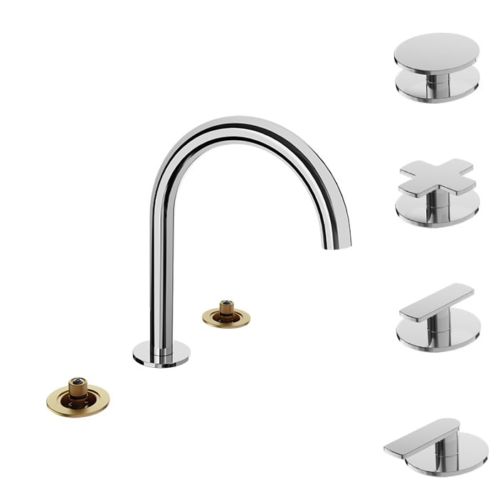 Baril B80-8001-1PL handle options overview; handle kit sold separately