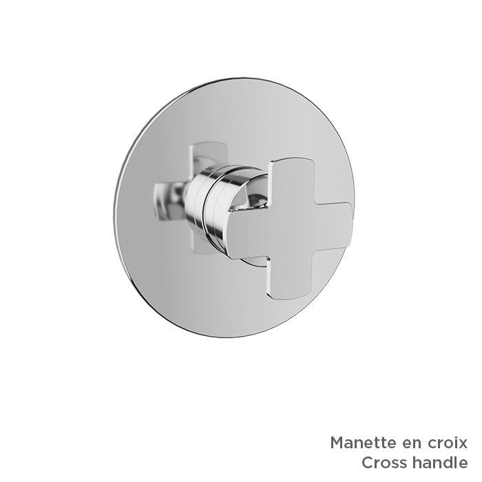 Baril Air B80 T80-9401-00 in Chrome with optional handle choices; handle kit and rough-in sold separately