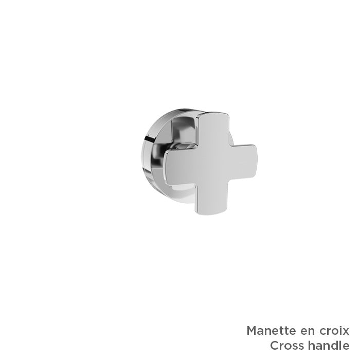 Baril Air B80 T80-9649-00 Chrome with optional handle choices, sold separately; rough-in sold separately